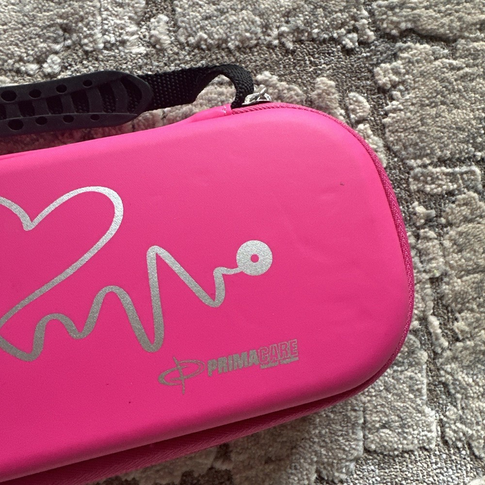 Nursing Pink Stethoscope Bag With Pink Scissors