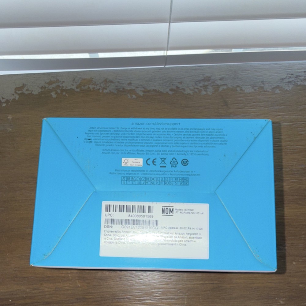 Amazon Echo Dot (4th Generation) Smart Speaker, Alexa Compatible, White