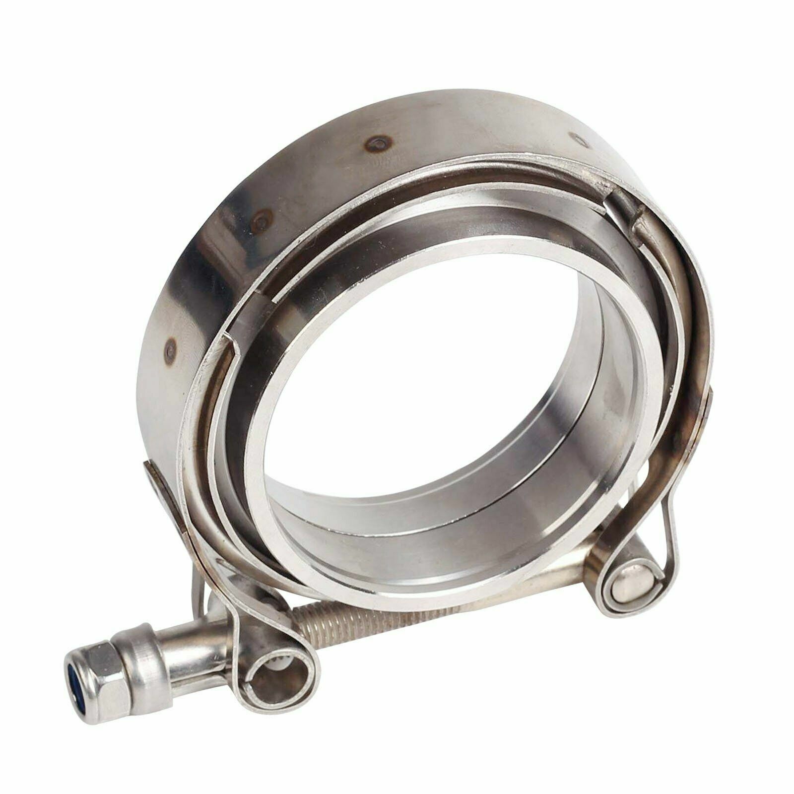 3 Inch Stainless Steel V Band Clamp +Male Female Flanges Fits Turbo, Downpipes