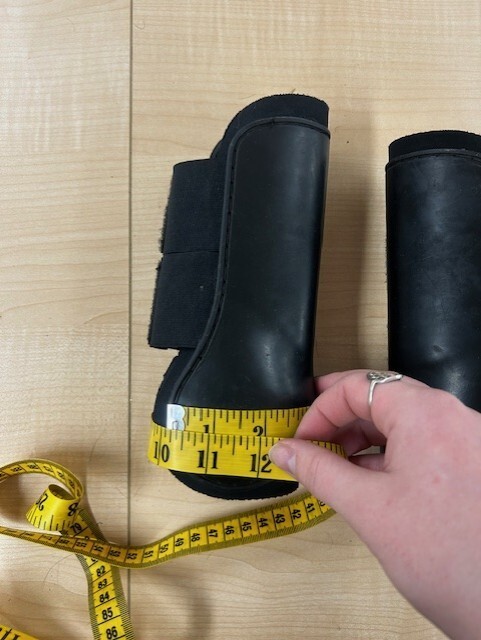 Black Eskadron Flexisoft Open-Front Horse Sport Boot Pair