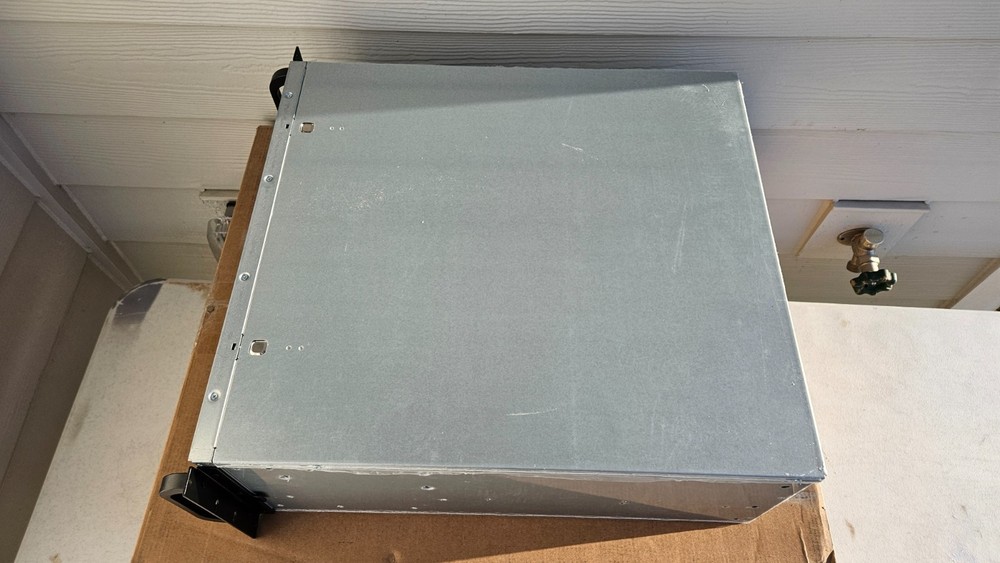 4U Rackmount Server Ai 19" Short Depth Chassis Computer Case 15-Drive Bays