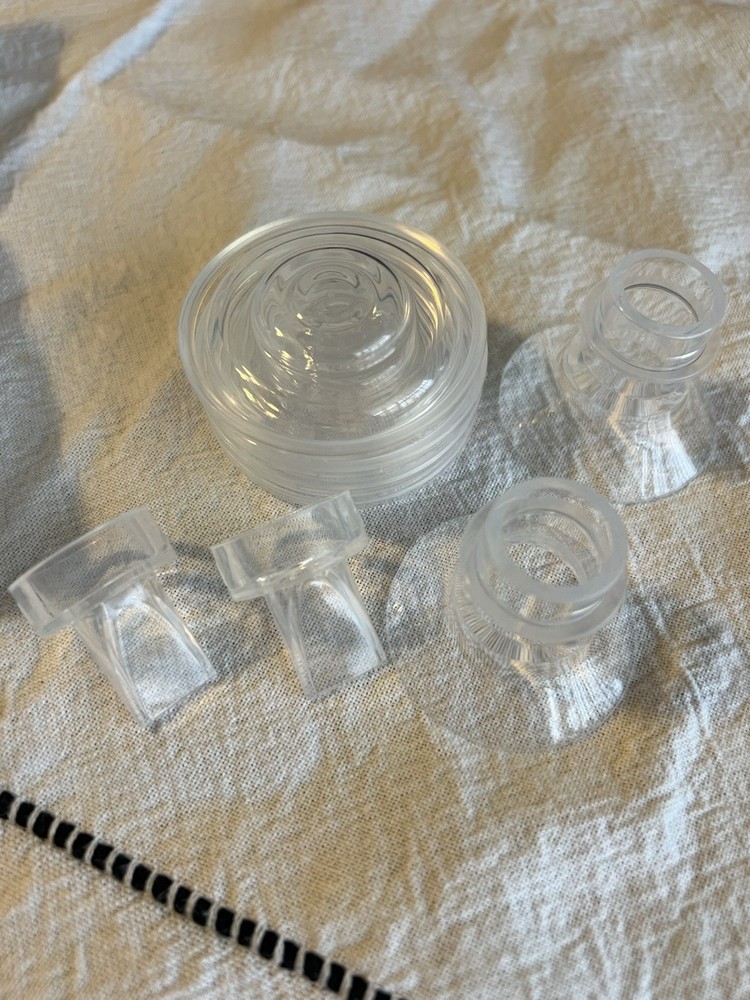 8pcs Flange Sizing Kit, Silicone Flange Inserts 24mm Flange/Shield