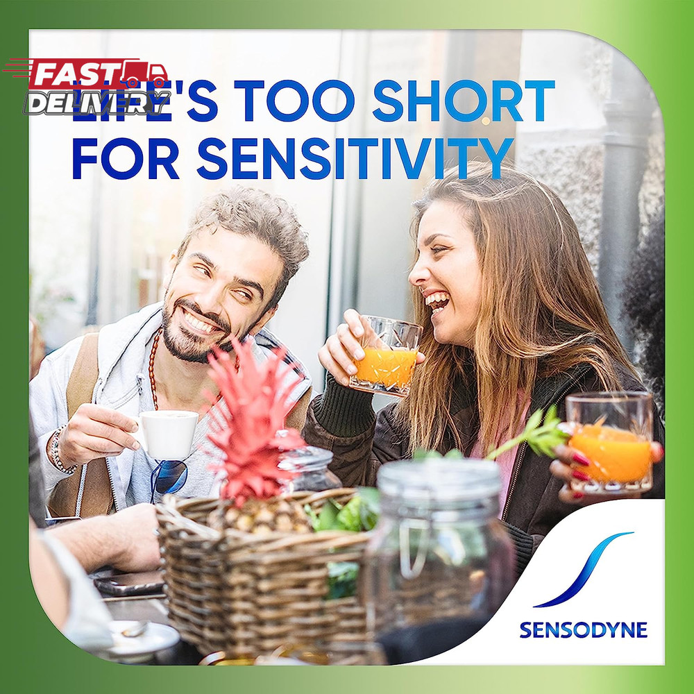 Sensodyne Fresh Mint Sensitive Toothpaste, ADA Accepted Toothpaste for Cavity Pr