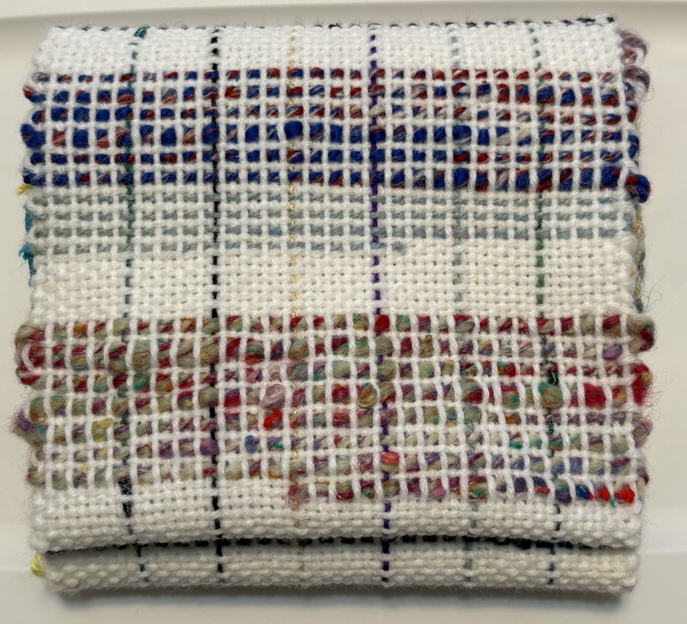 Multi-Colored Hand-Woven Scarf