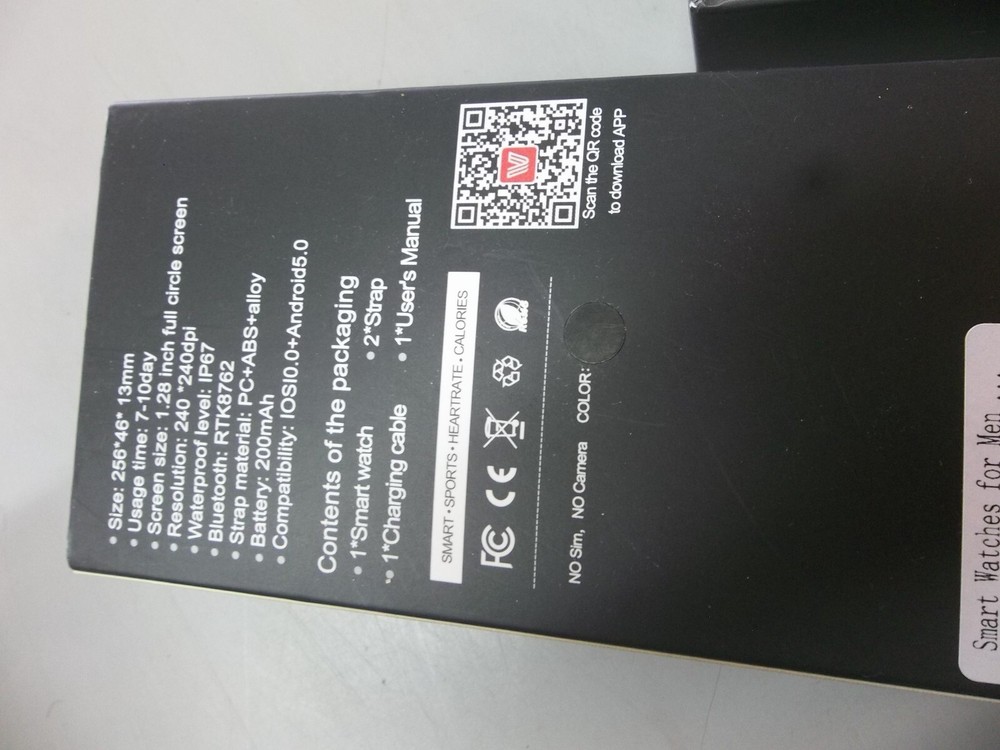 Smart Watch For Men for android and iphones