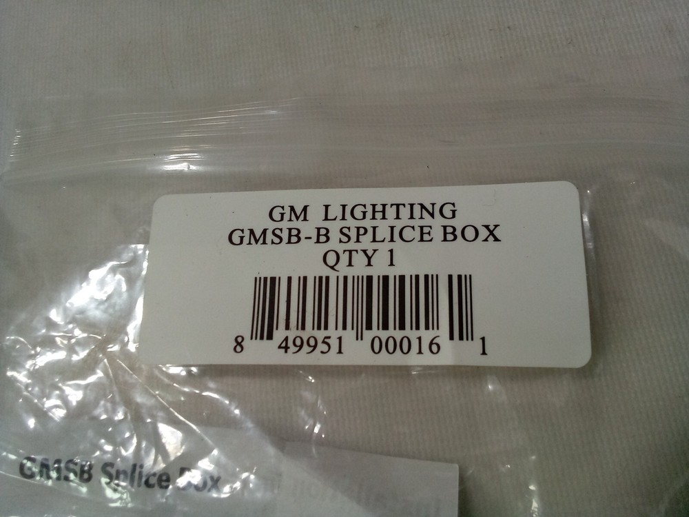 GM Lighting GSMB-B Splice Box