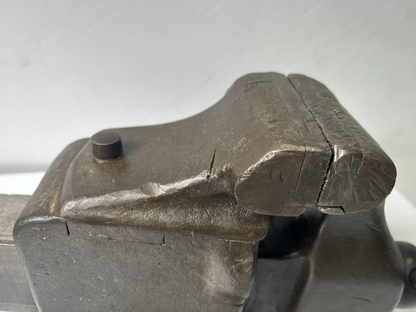 Reed 403 1/2 R Vintage Vise Swivel Base and Swivel Jaw User/Collectible With Pin