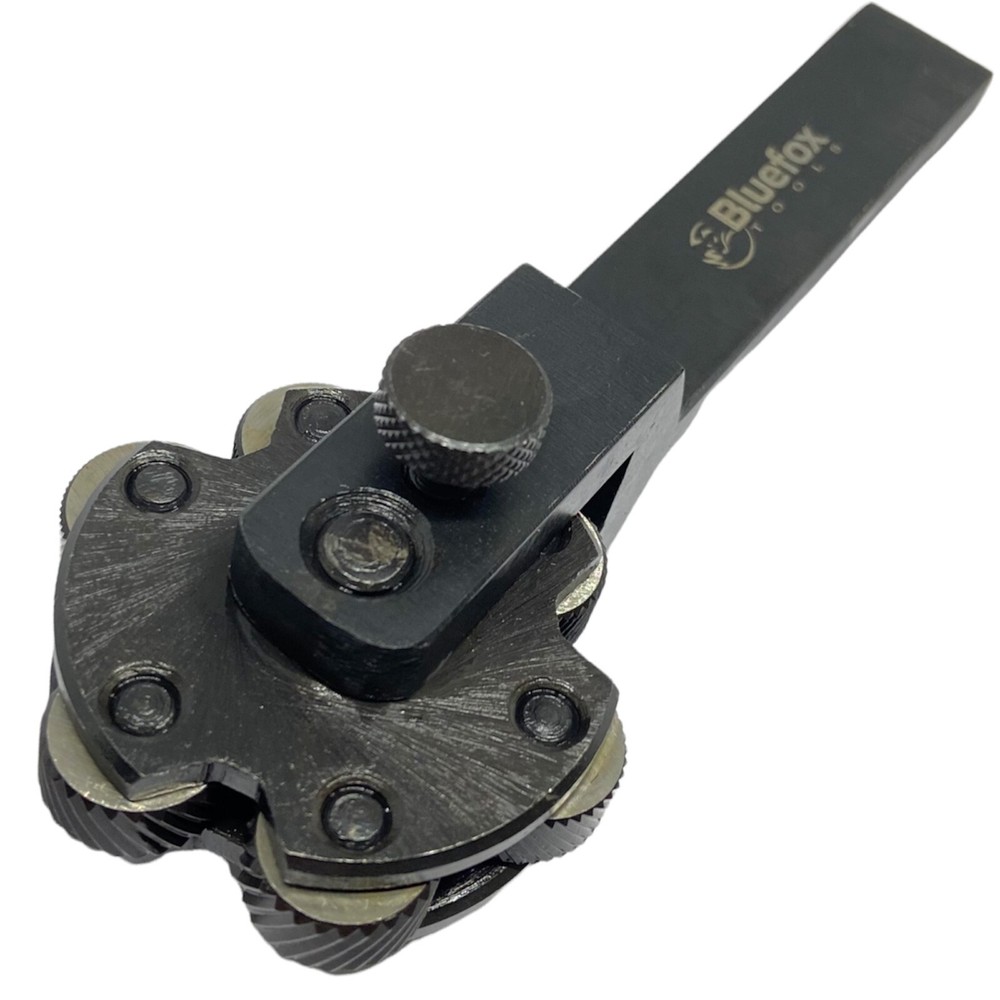 6 Knurls Lathe Knurling Tool Holder Rotating Head Multi Knurl Coarse 5"