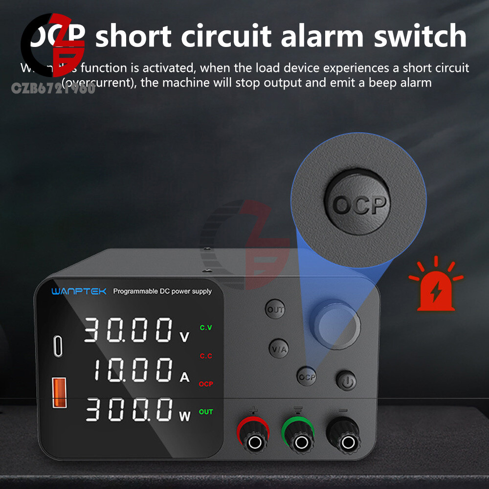 High Accuracy Adjustable DC Power Supply Bench Power Source Voltage Regulator