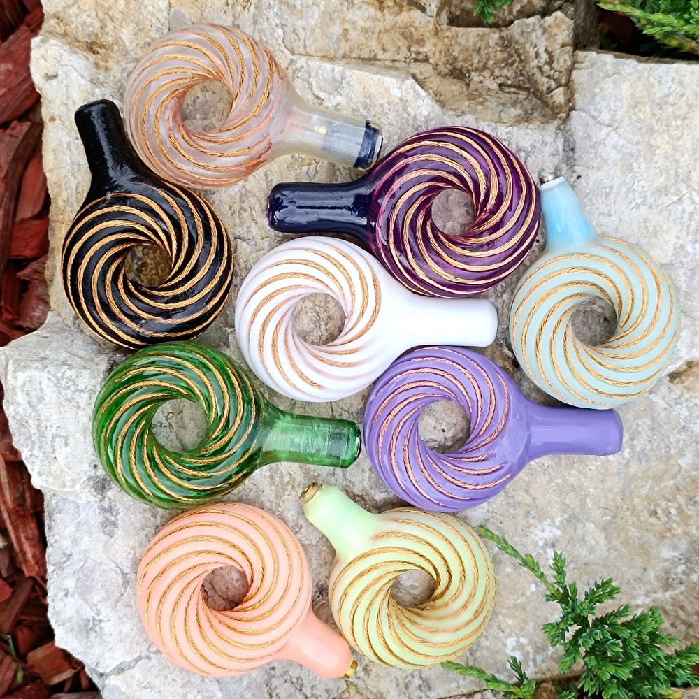 12 Turns Violet Spirals Toroidal Vortex Wave Generator Torsion Fields Generator