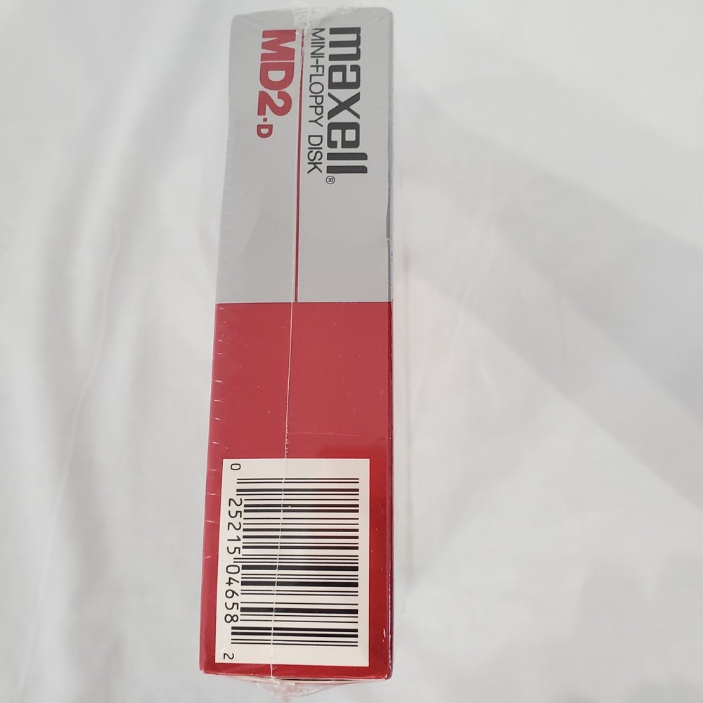 Maxell MD2-D Double Sided Double Density 5.25" Mini Floppy Disk 10-Pack