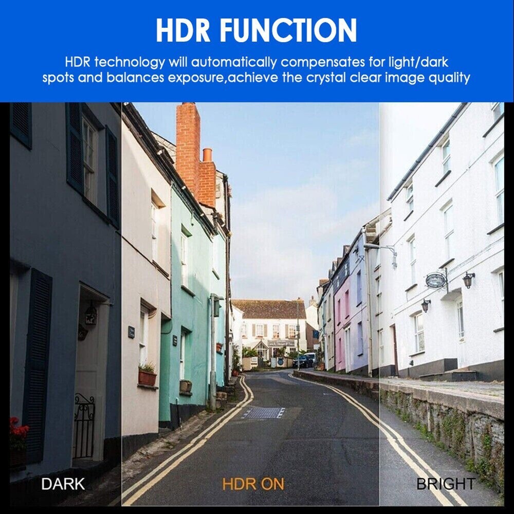 1440P HD Lens Car DVR Dash Cam Driving Recorder Front Inside Camera G-sensor