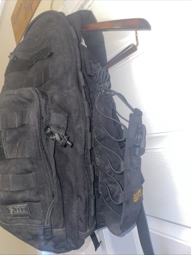 5.11 RUSH12 2.0 24L Tactical Backpack - Black W/ accessory pockets