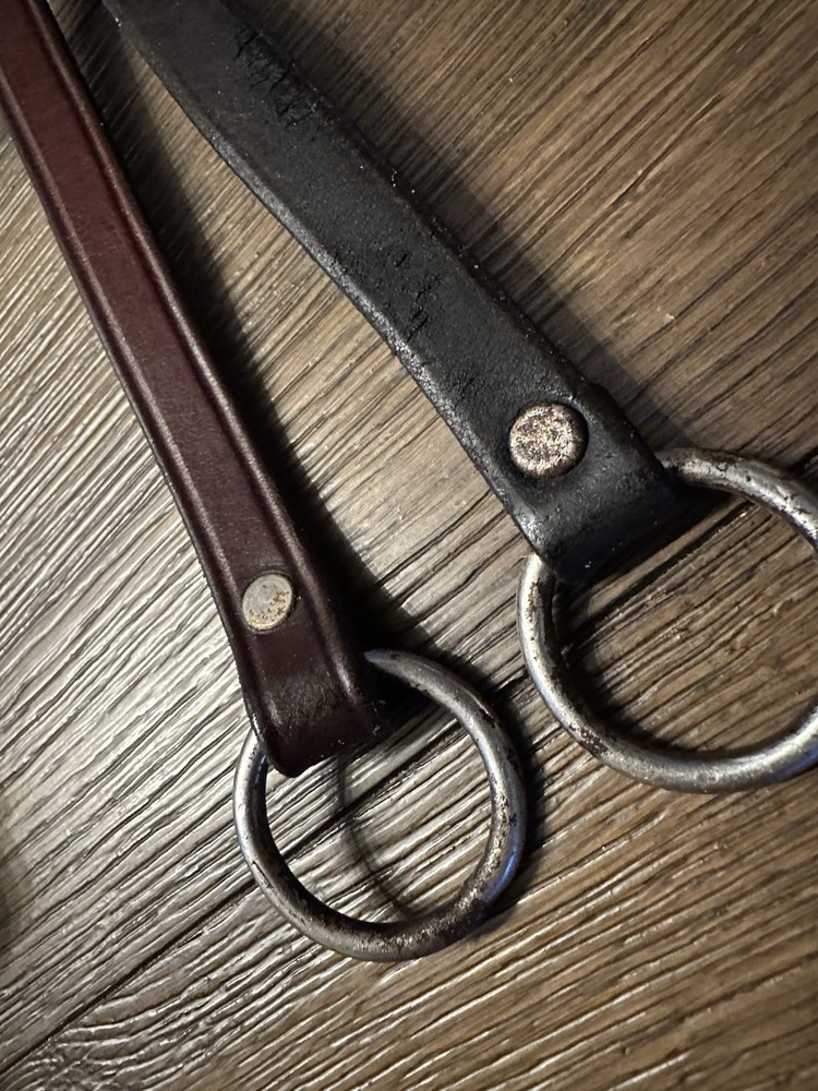 Horse Tack - Leather Training Fork