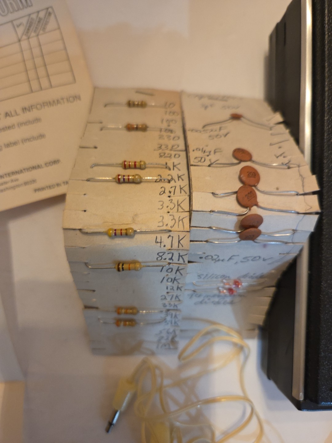 Marcraft SE-1007 Transistor Radio Kit - Not Complete