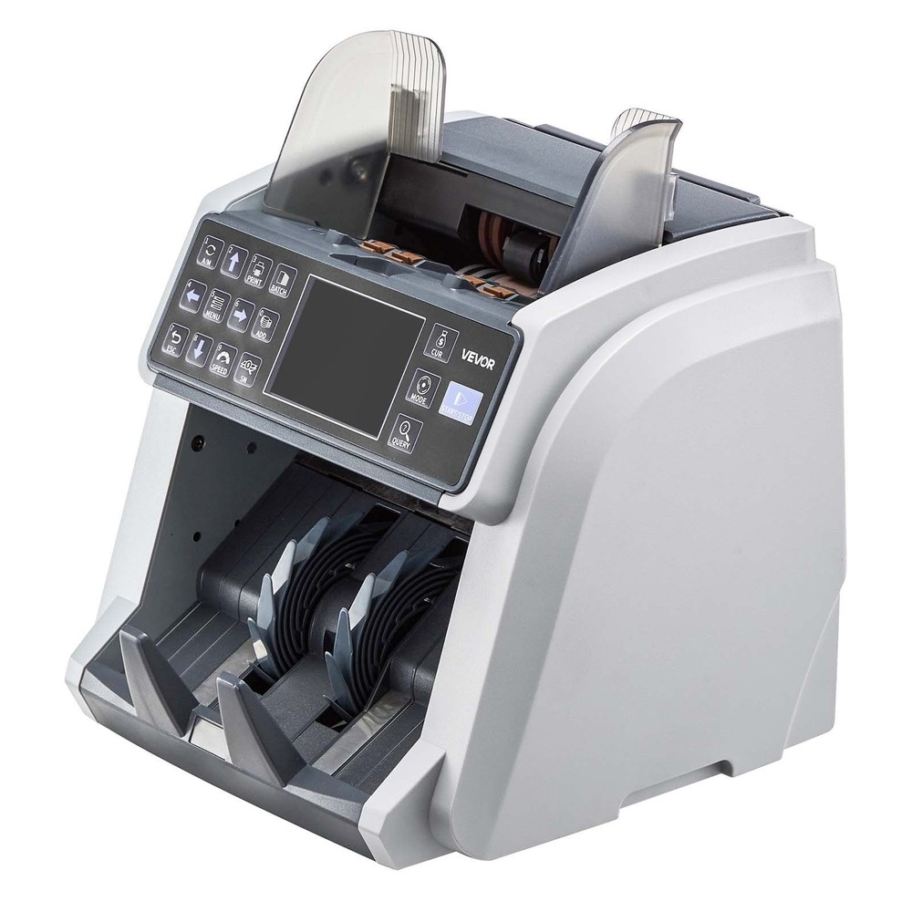 CIS-Based Money Counter: Front/Back Scan, Denomination ID, Total Value Calc