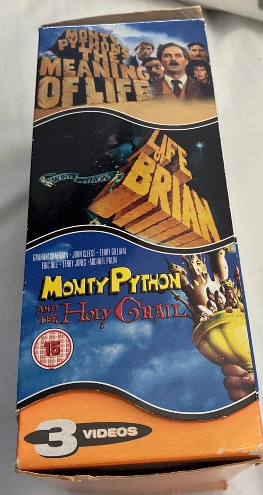 Monty Python VHS 3 Film Boxset