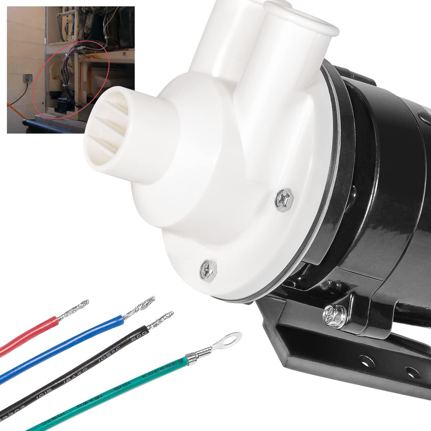 For Hoshizaki Ice Machine KM-450 KM-900 APTA92P10WD1 Water Pump Motor Assembly