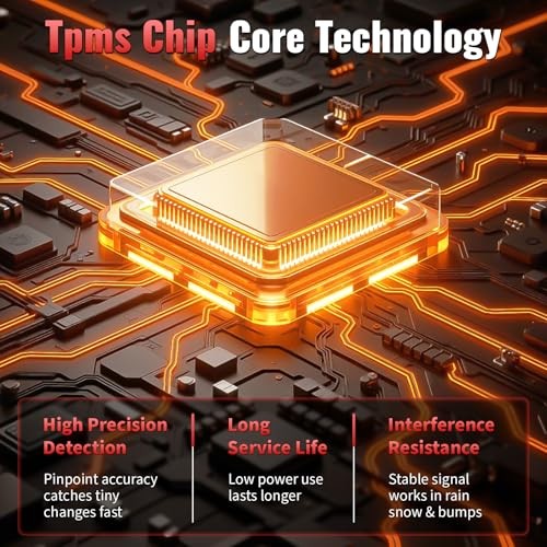 4PCS Pre-Programmed TPMS Sensor Compatible with Chevy & GMC - Silverado 2022