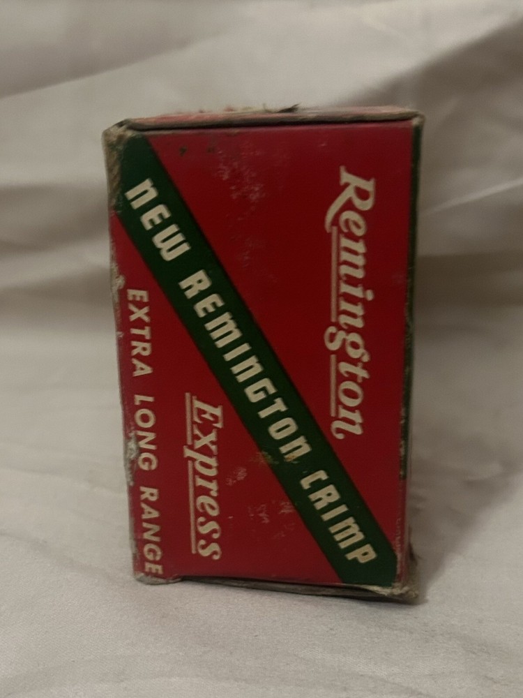 VTG Remington Express 12 Ga Shotgun Shell Box Kleanbore Extra Long Range - EMPTY