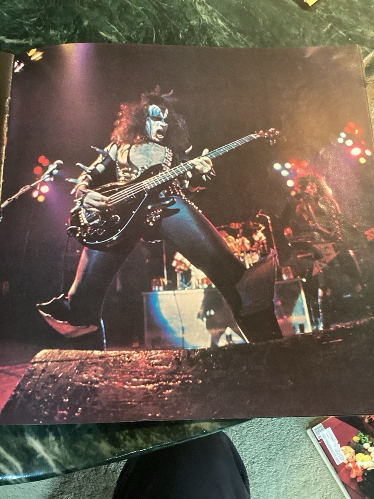 KISS on Tour 1976 Program Original Vintage Gene Paul Ace Peter