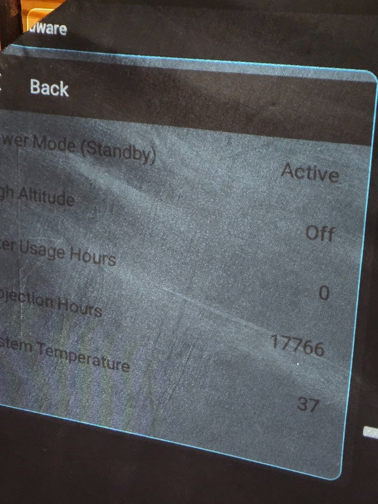 Laser Projector Optoma ZU720T 4K Used