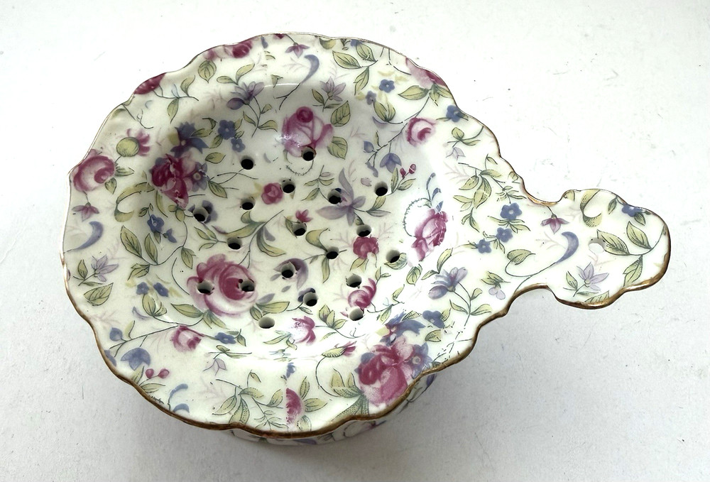 Vintage CHINTZ Tea Strainer