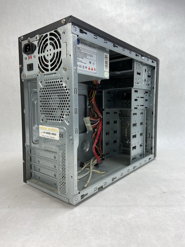 FoxConn TLMM776 Micro ATX Mini Tower Computer Case ISO-400 400W PSU