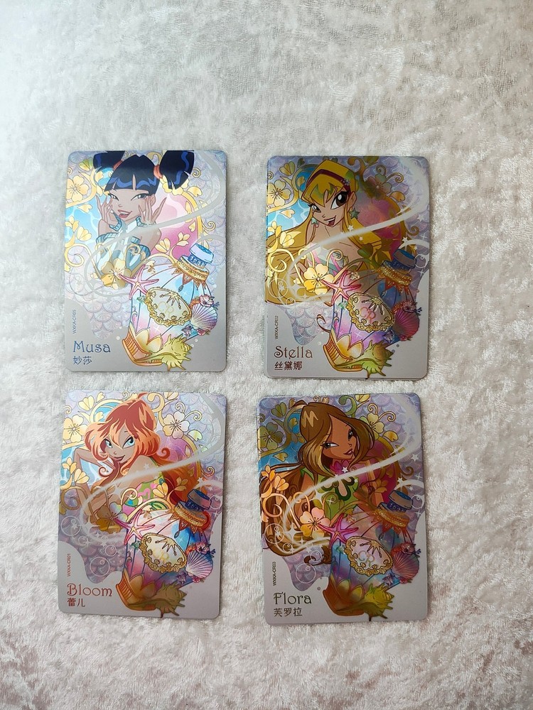 winx club trading cards