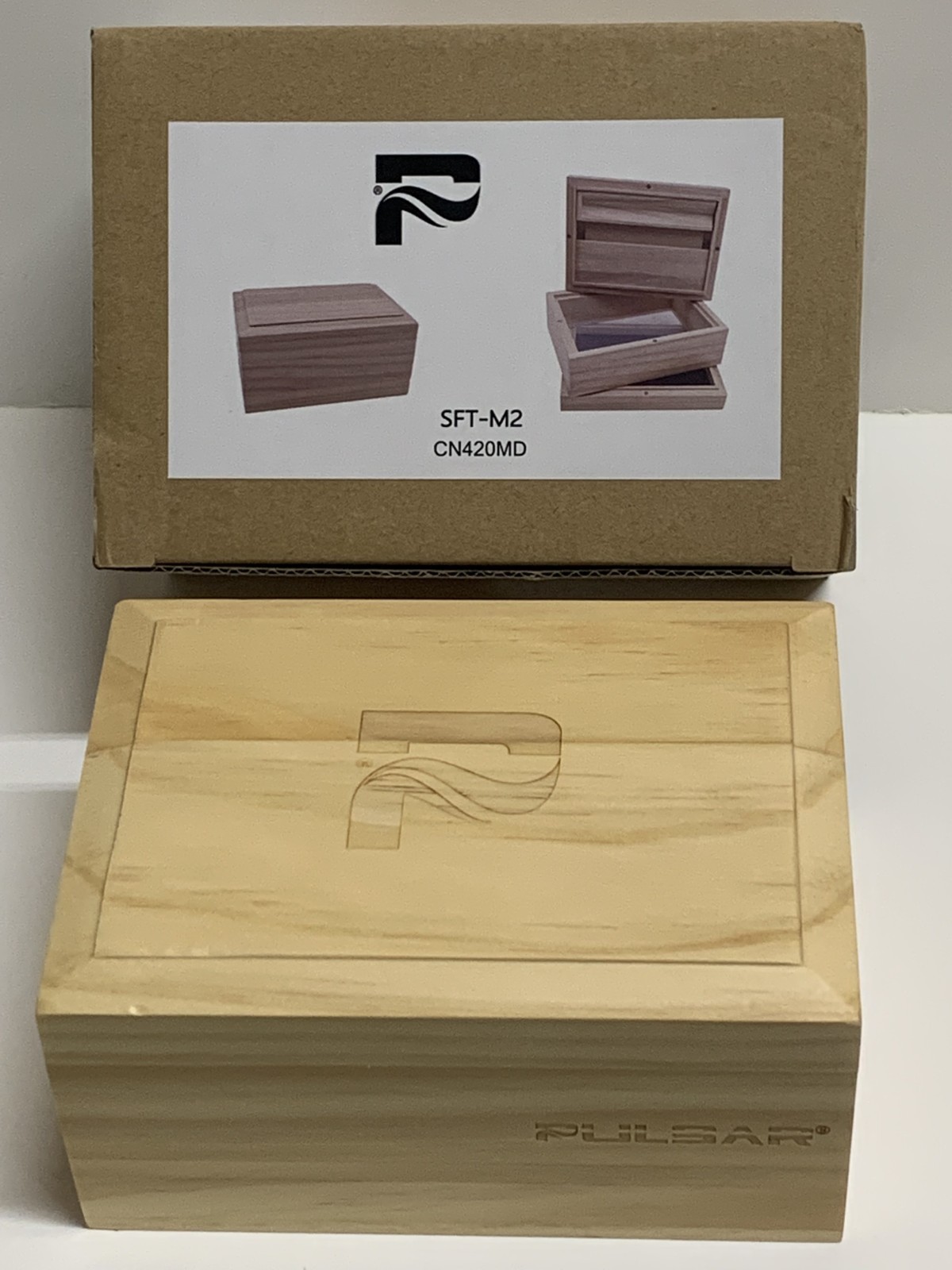 New! PULSAR SIFTER BOX Magnetic Rolling tray/Paper Storage Glass Collection Tray