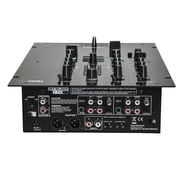 Reloop RMX-22I 2+1 Digital DJ Mixer With iPad Split Connection