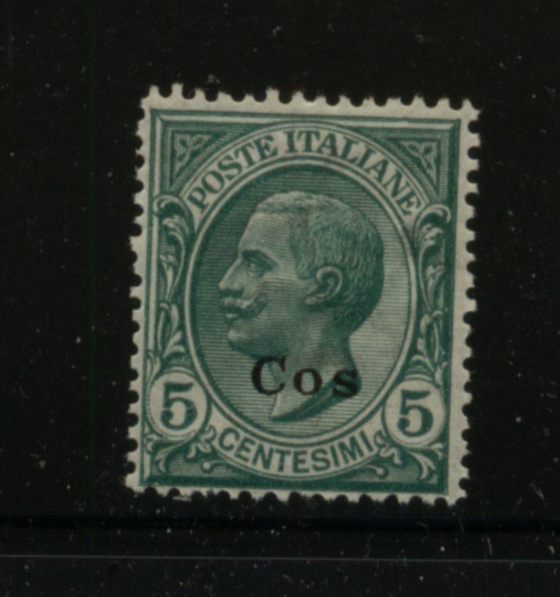 Italy   Coo  #2  mint   lite hinge   catalog  $100.00   MS0719