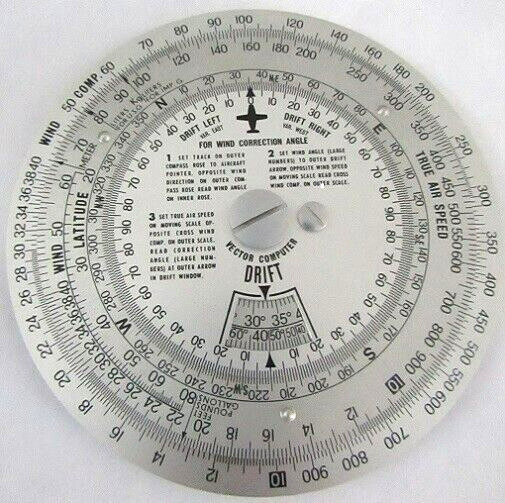 Batori Vintage Handheld Jet Computer for Navigation Dead Reckoning B-25