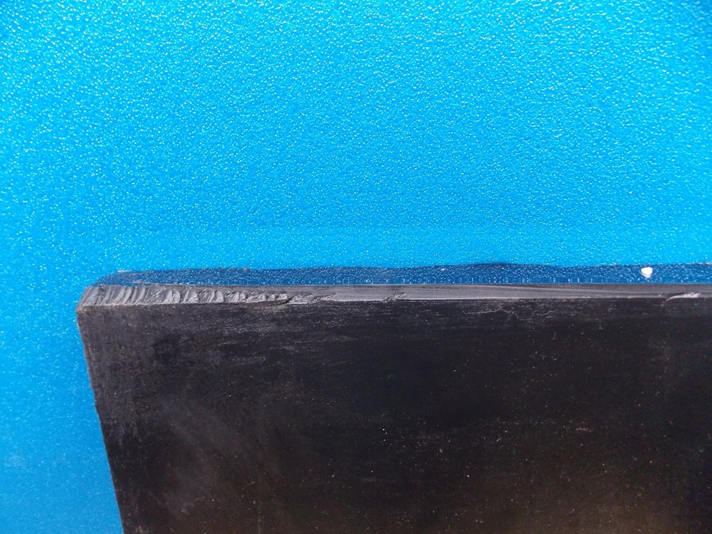 Polyurethane Plastic Sheet 3/4" x 12" x 24" Black