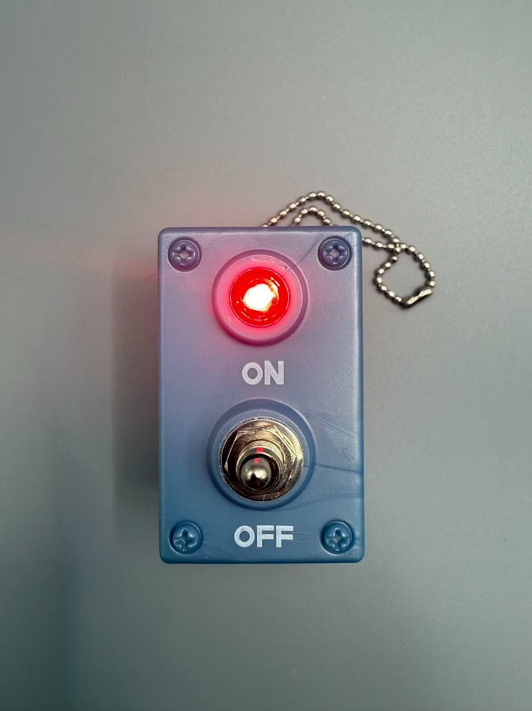 NEW Keychain Aircraft Toggle Switch with Light Control