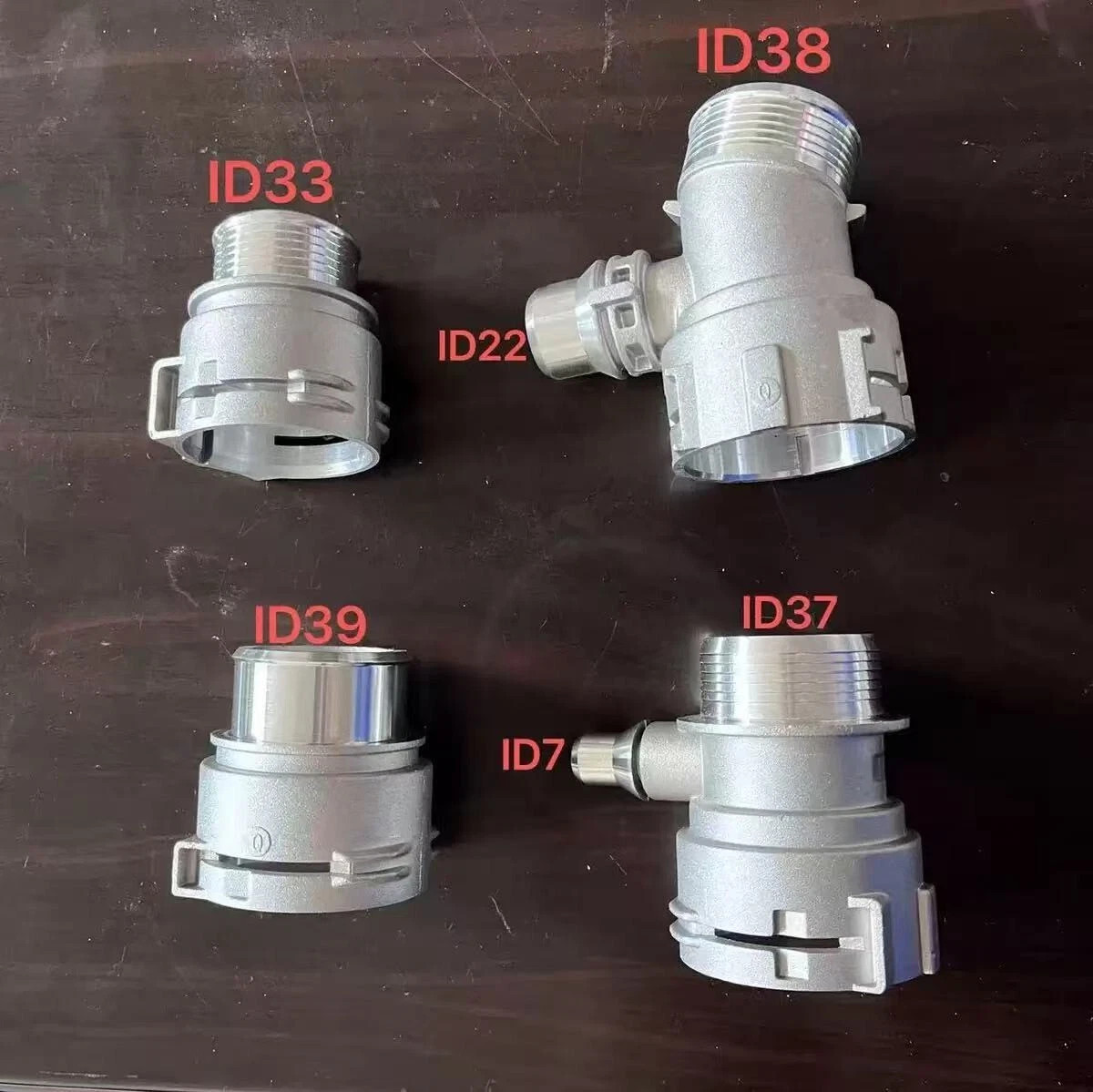 aluminum coolant water radiator hose connectors for BMW cars all models (11pcs)