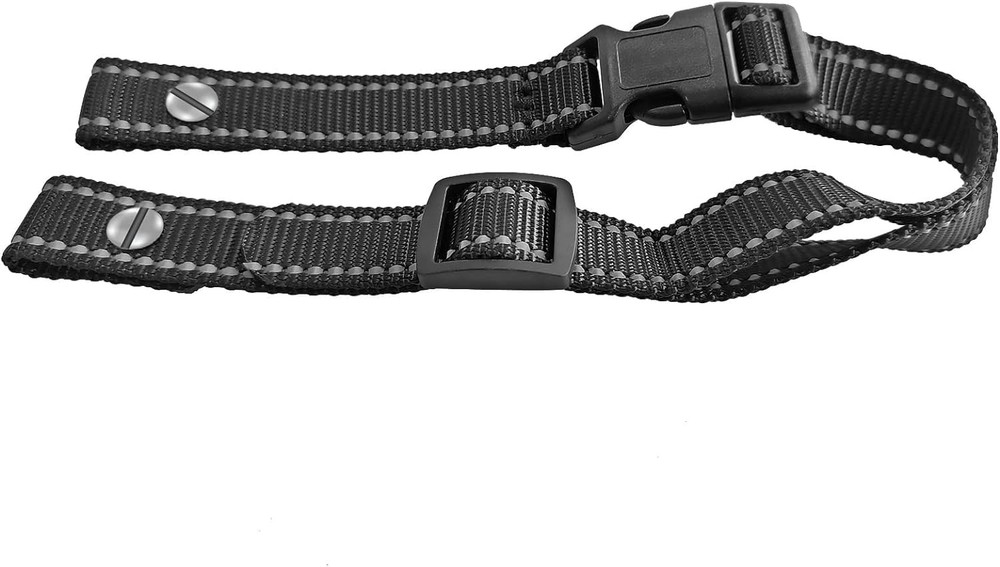 Jugbow Strap Replacement for Dog Training Collar Black