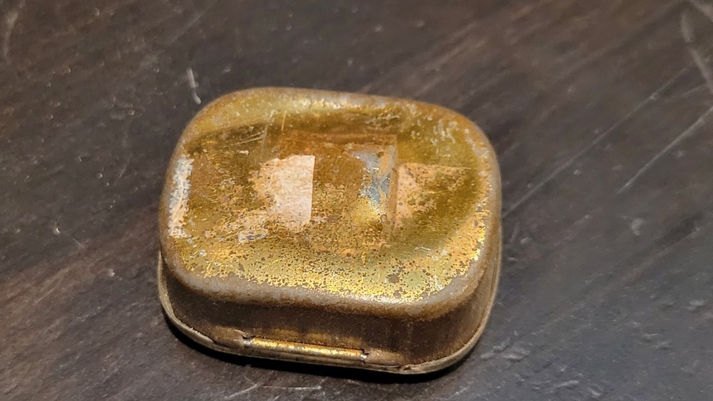 Vintage Gramophone phonograph needle tin Sphinx Empty