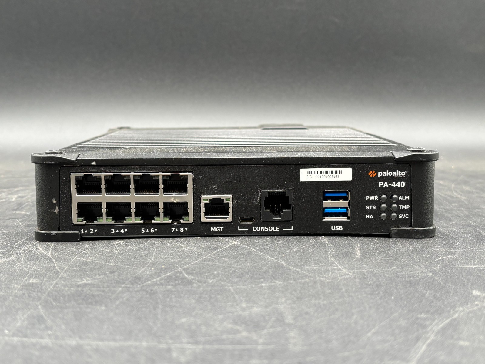 Palo Alto PA-440 Next Gen Firewall Security Appliance, No Power Adapter *Tested*