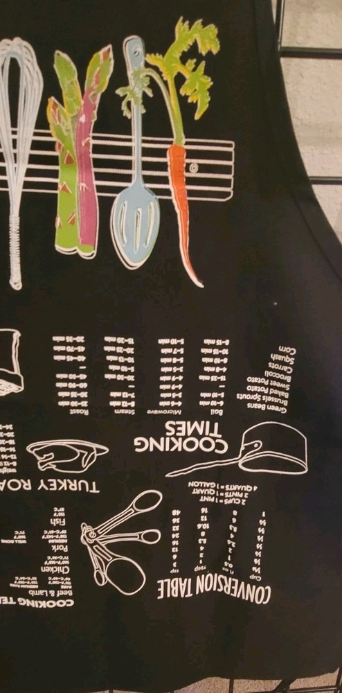 Black Conversion Apron