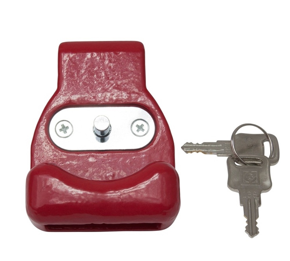 10Pk Heavy Duty Iron Air Brake Gladhand Lock w/ Keyed Alike for Semi Trailer