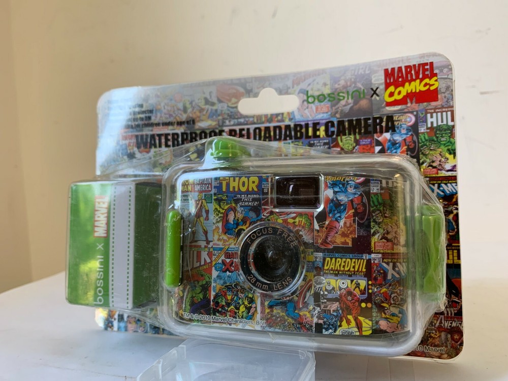 2010 Bossini X Marvel Comics Camera Film WaterProof Reloadable