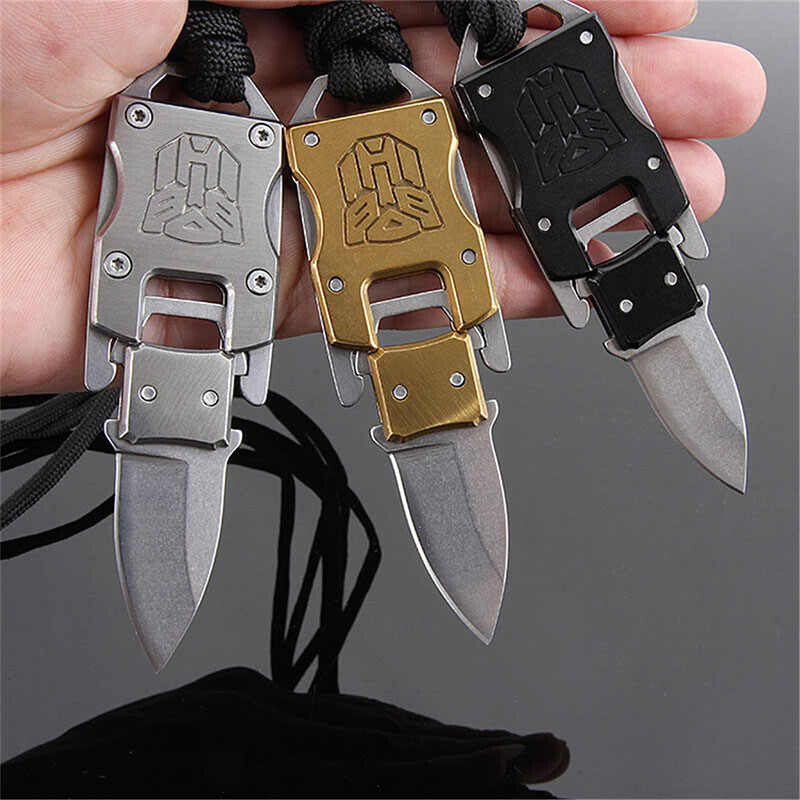 Multifunction Mini EDC Self Defense Survival Tool Knife Pocket Outdoors