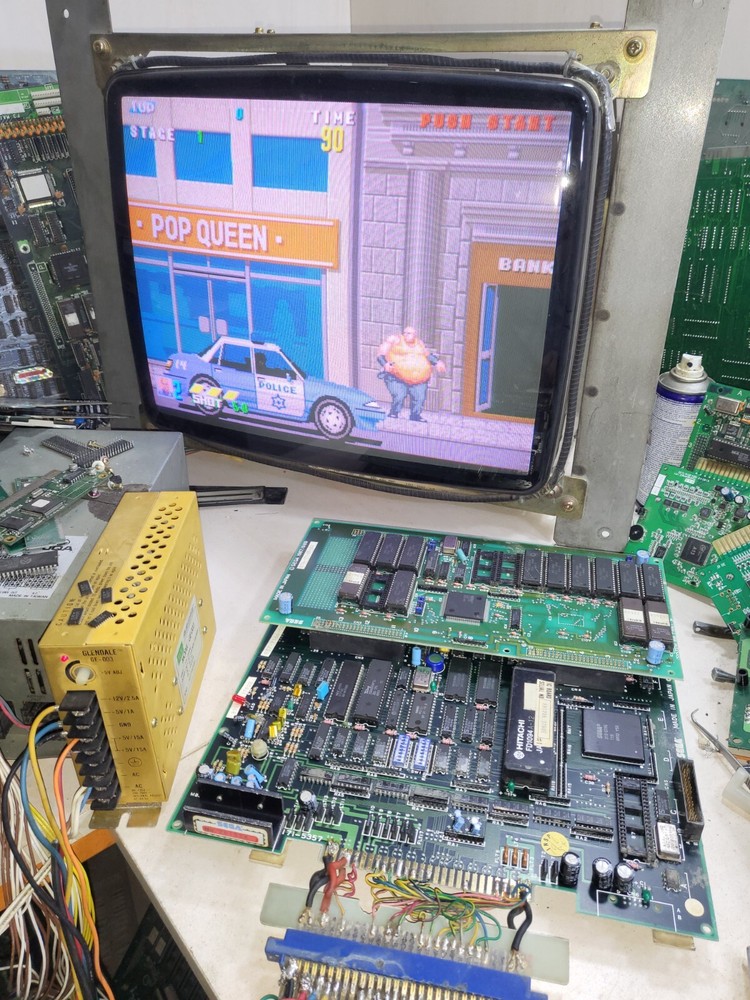 Original Sega E-Swat Arcade PCB Board Tested Working 100%