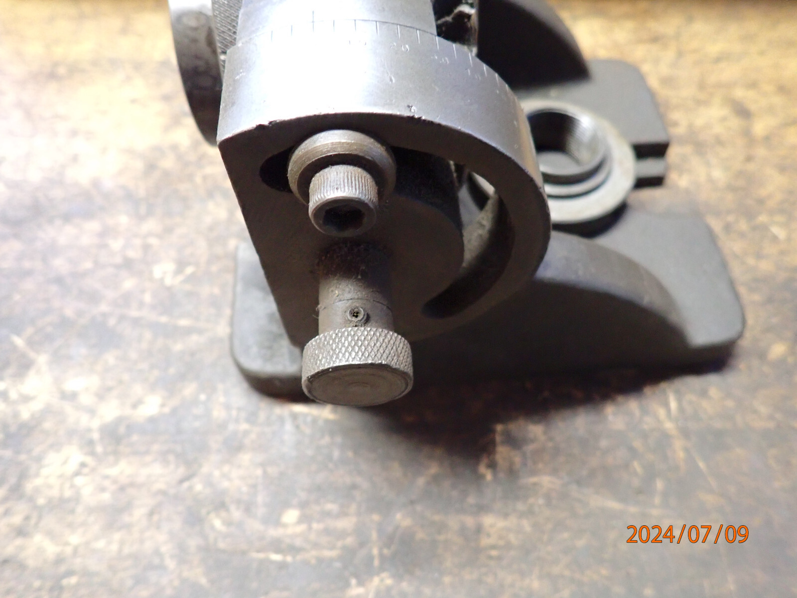 KALAMAZOO INDUSTRIES 5C COLLET FIXTURE ADJUSTABLE ANGLE MACHINIST TOOL