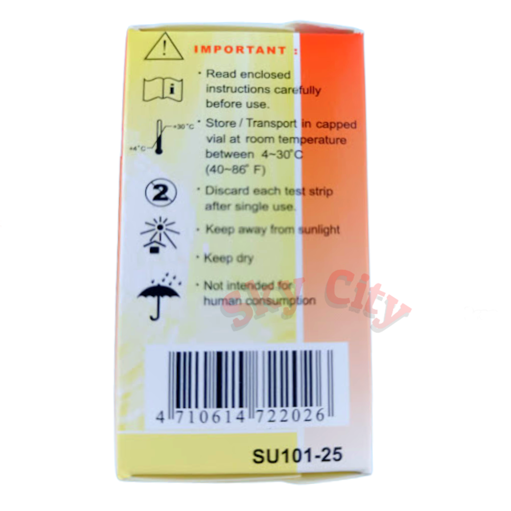 EasyTouch Easy Touch Blood Uric Acid Test Strips - 1 Box @ 25 Strips