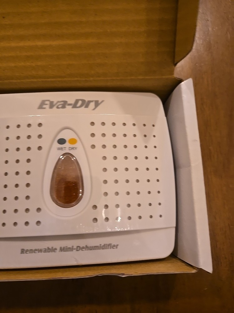 Eva-Dry Wireless Mini Dehumidifier, White (E-333)