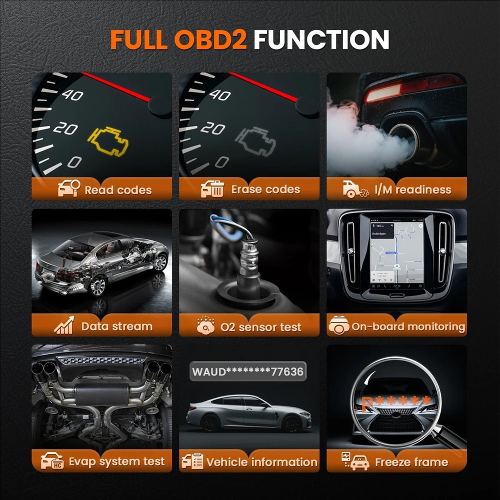 For BMW Car All System Bidirectional Diagnostic Scanner ECU Coding Oil EPB TPMS