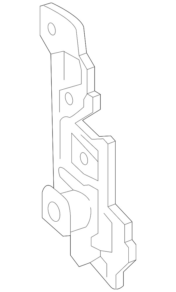 Genuine Audi Blind Spot Detection System Warning Sensor Bracket 80A-907-694