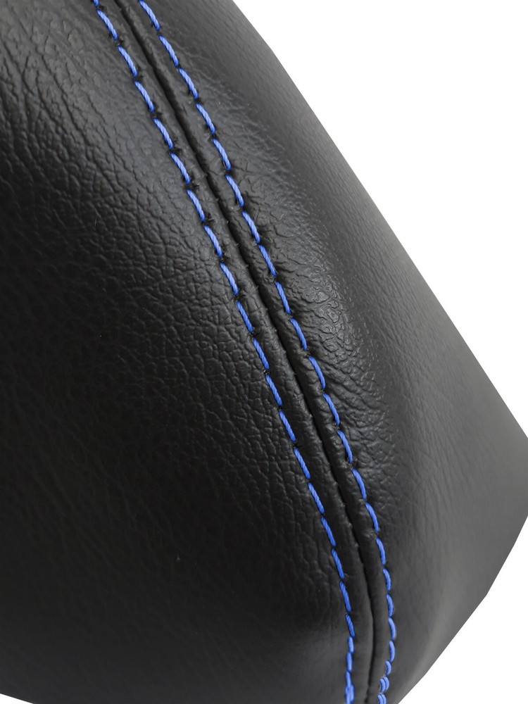 Manual Shift Boot Leather for Chevrolet Sonic 2012-2016 Blue Stitch